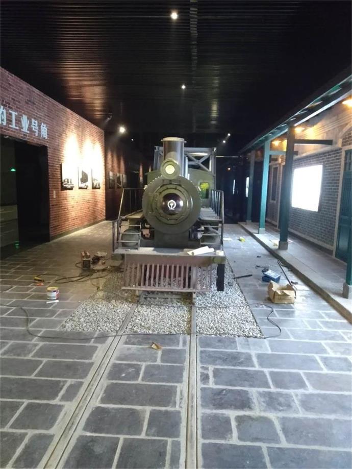 将乐县蒸汽火车模型
